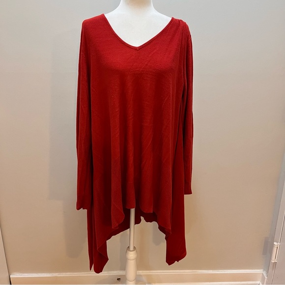 Red Kate and Mallory long top blouse - Picture 3 of 8